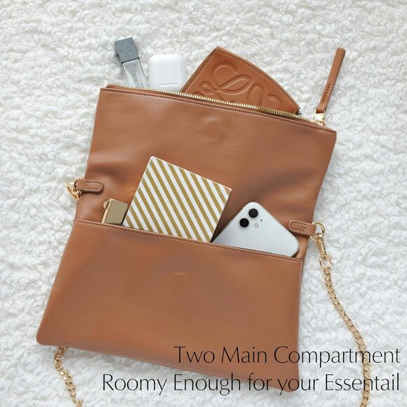 Women's Cross body Bag Envelope Clutch - Picture 4 of 7